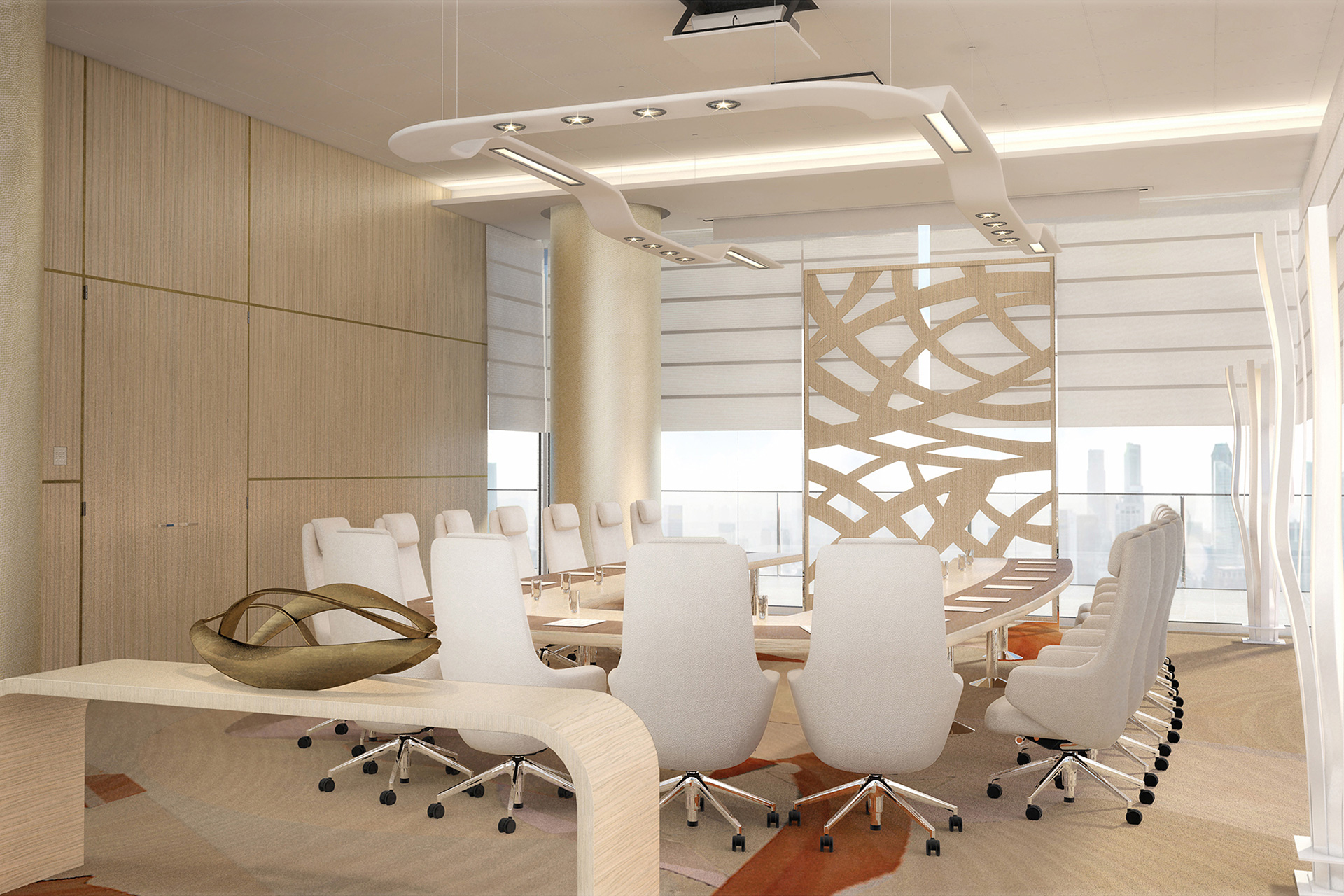 Boardroom pour l’AZALAI Hôtel & Spa 4* par Borella Art Design